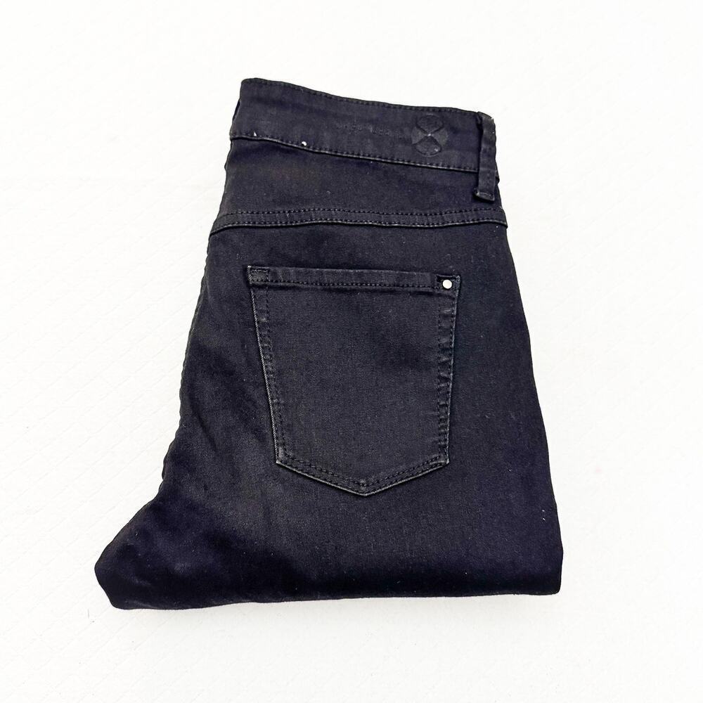 MAC Jeans Dream Chic D999 Black Zipper Ankle Denim Jeans Style 5471 Size 27